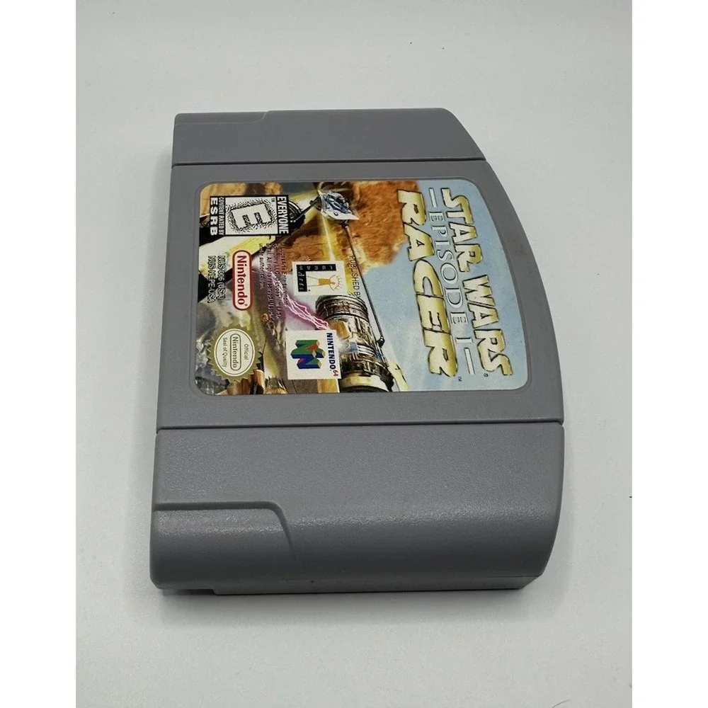 STAR WARS EPISODE 1 RACER NINTENDO 64 N64 AUTHENTIC CART CLEANED TESTED & WORKS